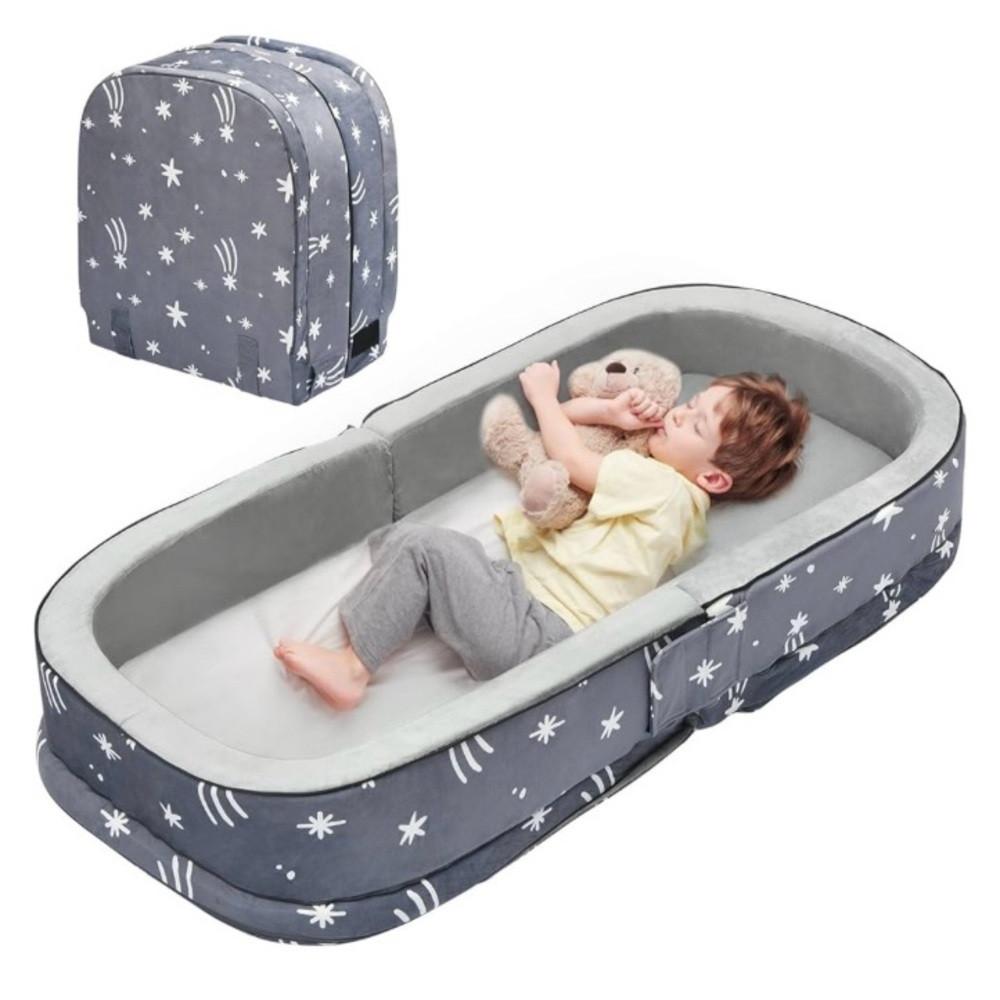 Toddler travel floor bed